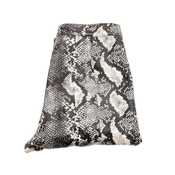 Urban Outfitters Snakeskin Patterned Printed Pants Straight Leg Size 8 - Picture 1 of 8